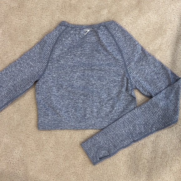Gymshark Vital Seamless Long Sleeve Crop Top - Picture 3 of 3